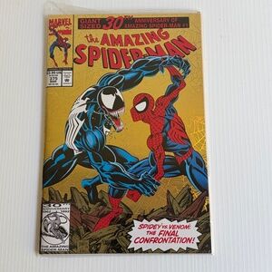 The Amazing Spider-Man #375 (1993, 30th Anniversary gold holofoil cover)